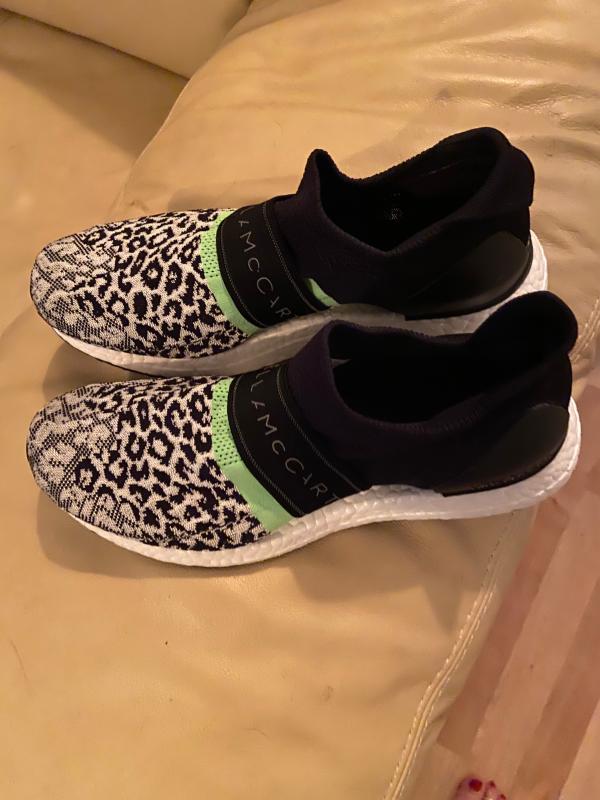 Adidas Stella Mccartney Stella Mccartney X Ultra Boost X Trainers Black Toe Leopard Logo Hers Trainers