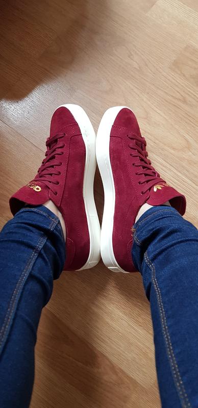 adidas court vantage maroon