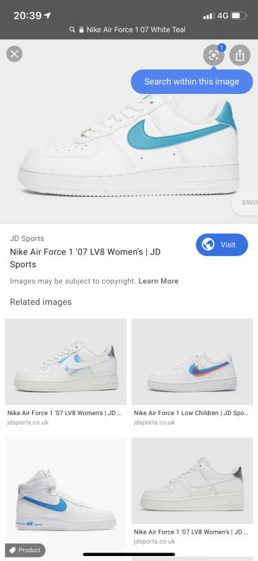 jd sport nike air force 1 junior