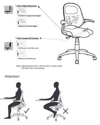 Matrix Multi Function Tilt Chair Black