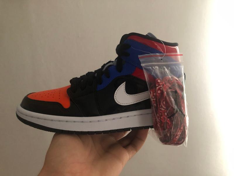 black university red hyper royal pine green orange