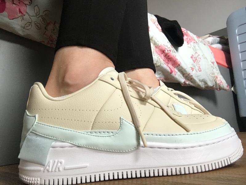 air force 1 jester trainers light cream ghost aqua white