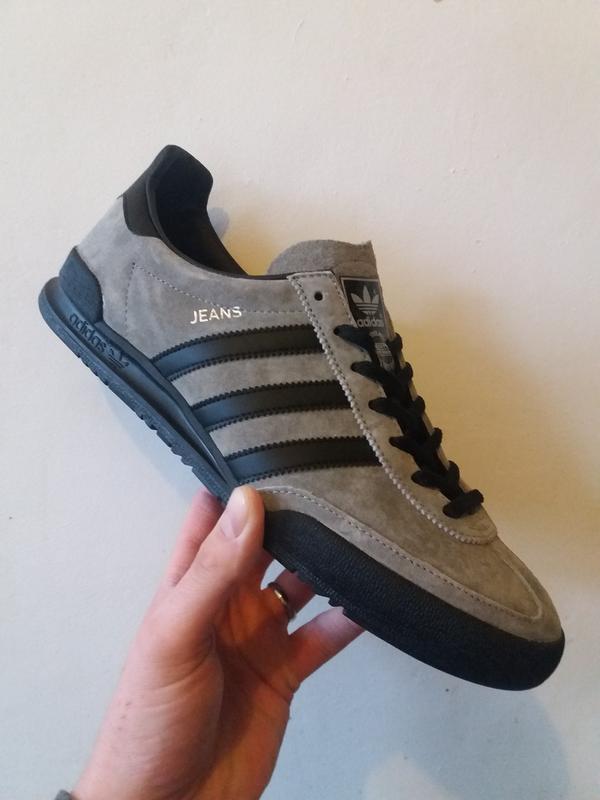 adidas jeans solid grey black