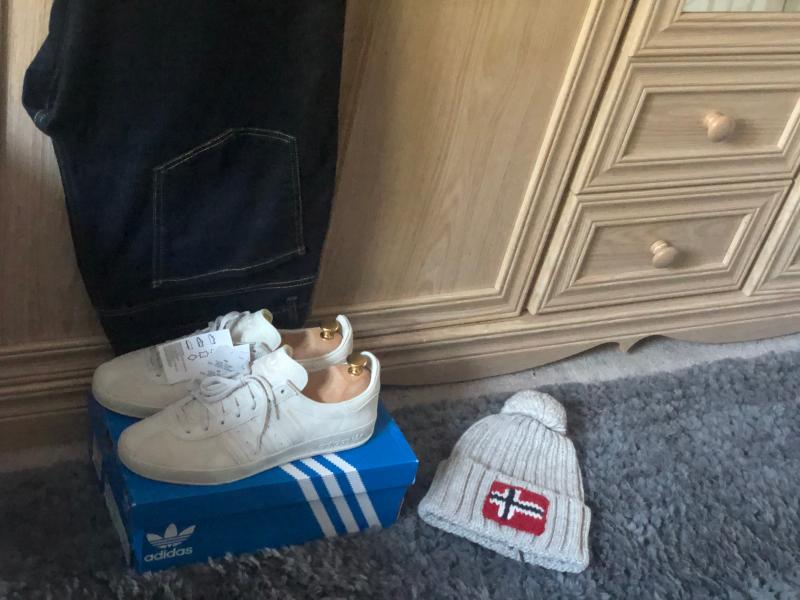 adidas broomfield white size 8