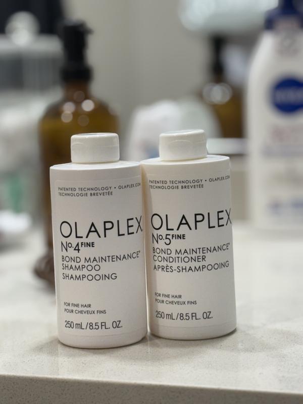 Olaplex No.4 and No.5 Fine Bond Maintenance Bundle | Dermstore