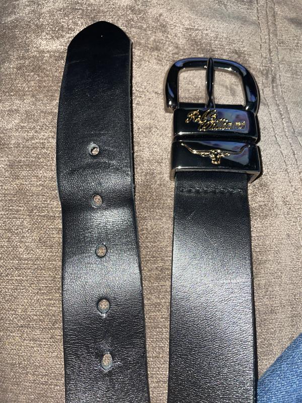 RM Williams Mens 3 Piece Solid Hide Belt - W. Titley & Co