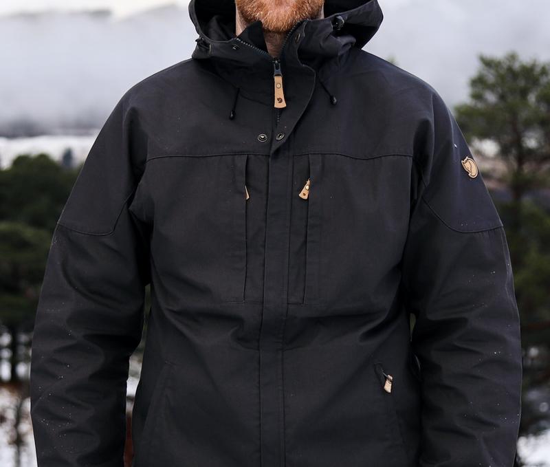 Fjällräven skogsö jacket dark on sale grey