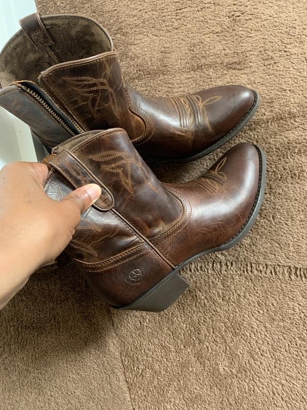 Women s Ariat Darlin Leather Ankle Boots