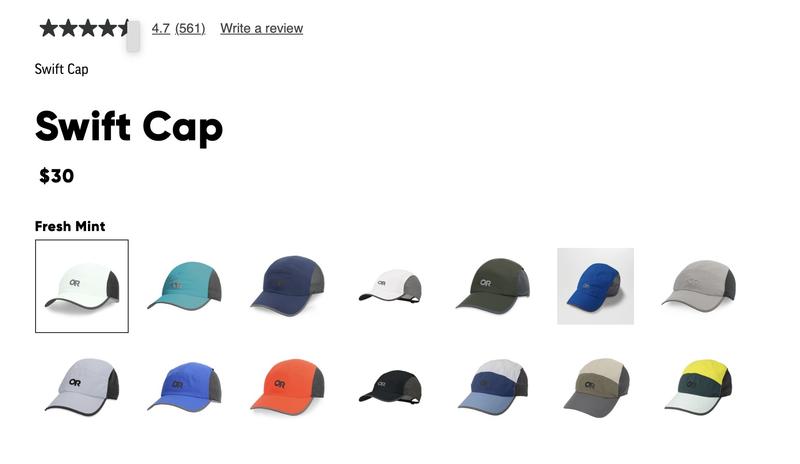 User uploaded product image