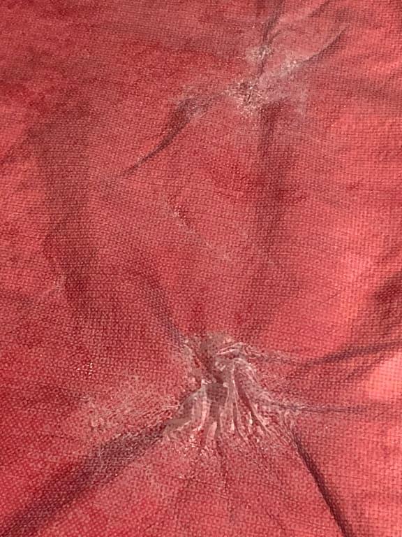 Photo submitted with review of product