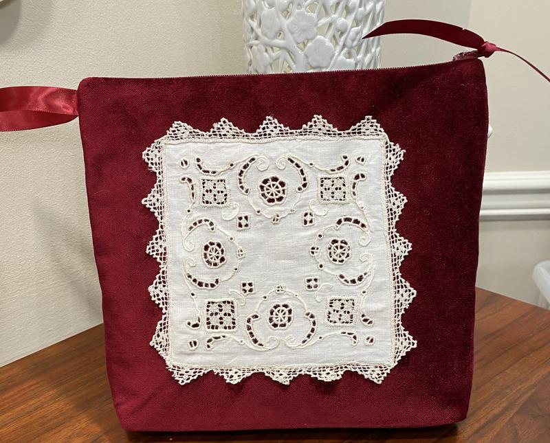 A Small Doily Becomes a Decorative Addition