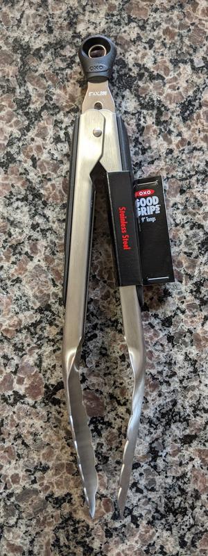 OXO Good Grips Silicone Head 12 Inch Tongs - Honest Review 