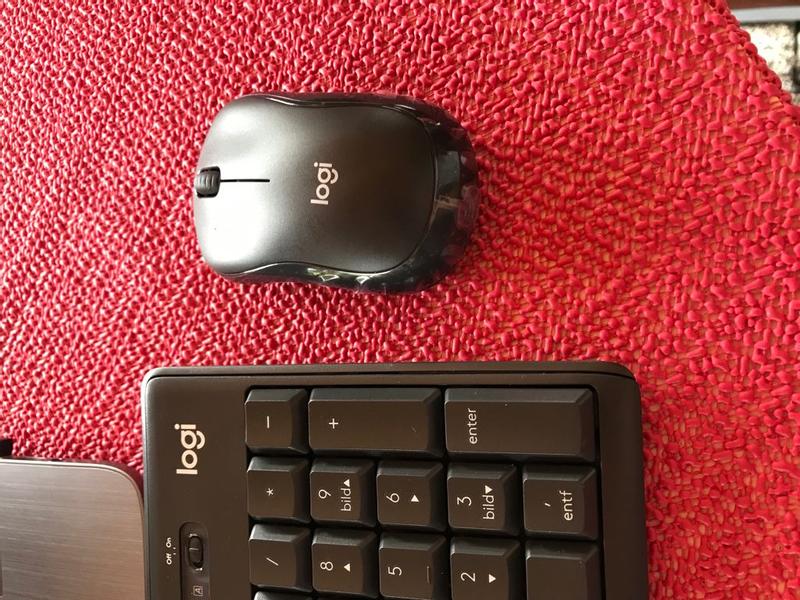 Equip Wireless Tastatur + Maus, Layout Portugiesisch Schwarz - Kombo