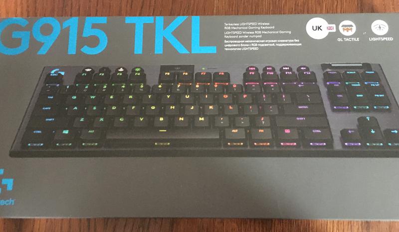 LogitechG G915 LIGHTSPEED TKL Tenkeyless Wireless Mechanical