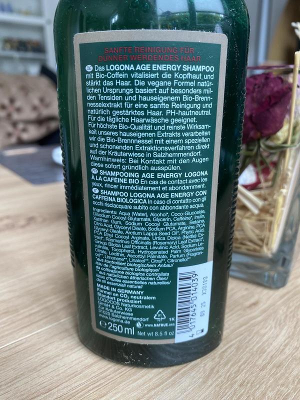 Helan Capelvenere Bioshampoo Für Dunkles Haar – 200 Ml, Ohne Parabene & SLS, Mit Nuss & China