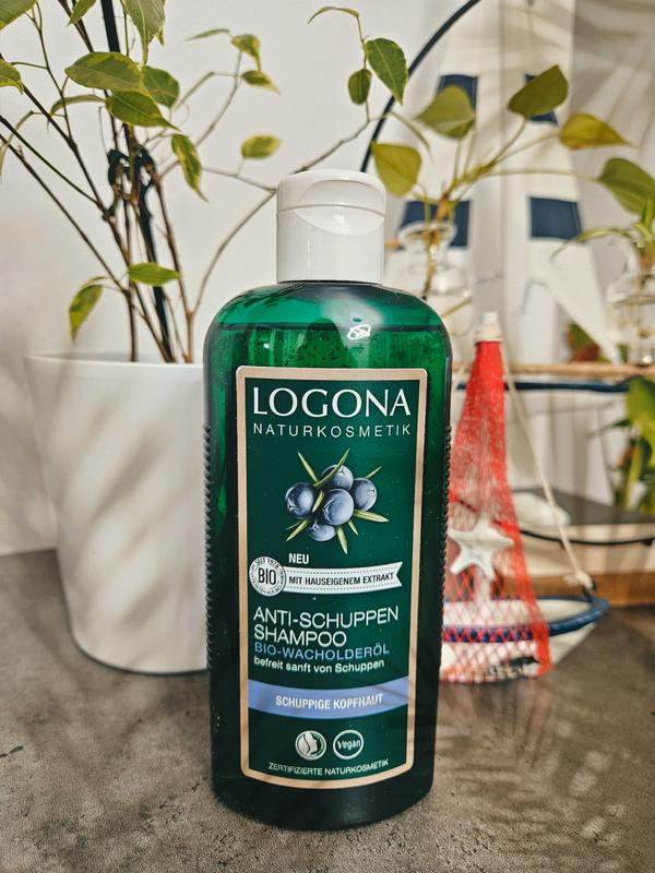 Anti-Schuppen Shampoo Naturkosmetik LOGONA | Bio-Wacholderöl