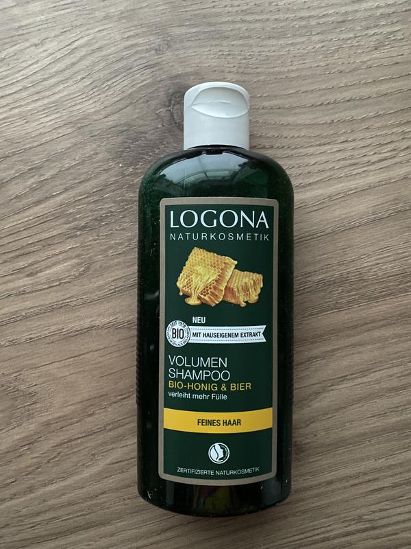 Volumen Shampoo Bier & Naturkosmetik Bio-Honig LOGONA 