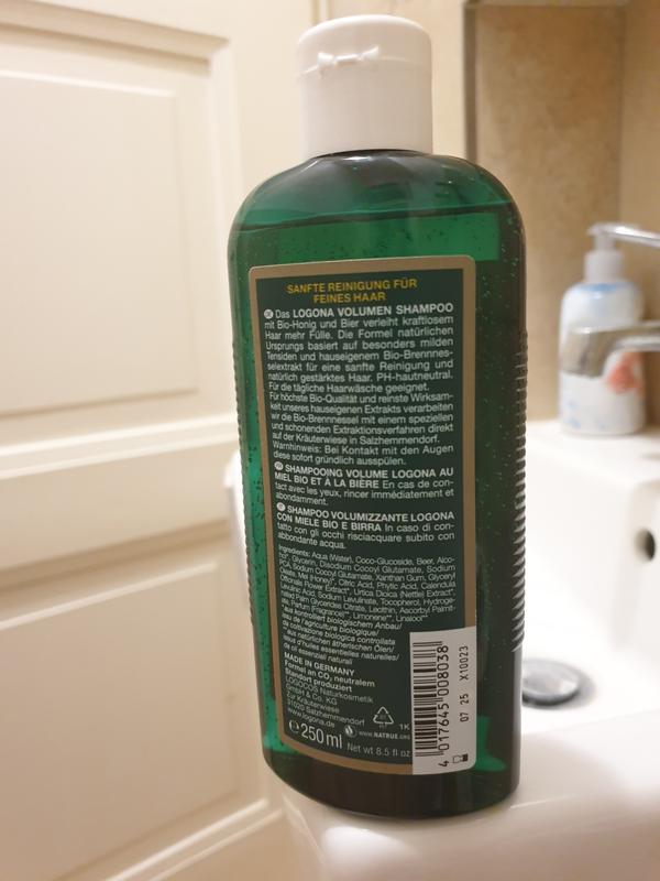 LOGONA Bier & Bio-Honig Naturkosmetik Shampoo Volumen |