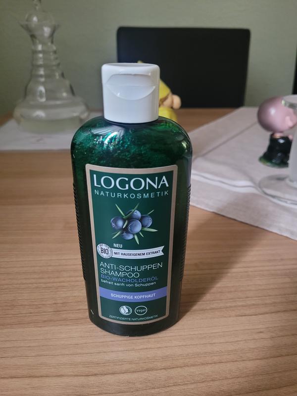 Shampoo Naturkosmetik LOGONA Anti-Schuppen Bio-Wacholderöl |