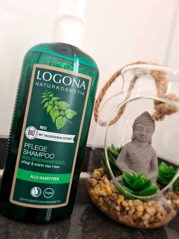 Pflege Shampoo Naturkosmetik LOGONA Bio-Brennnessel 