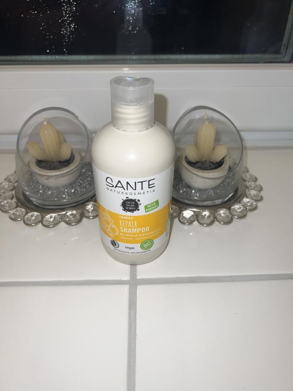 Repair Shampoo Bio-Olivenöl SANTE | Erbsenprotein Naturkosmetik 