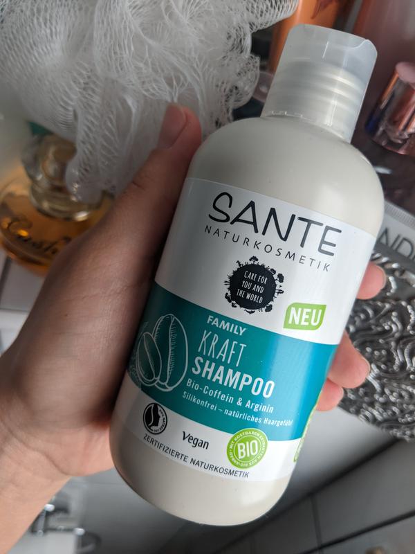 Naturkosmetik SANTE Bio-Coffein Kraft Shampoo Arginin | &