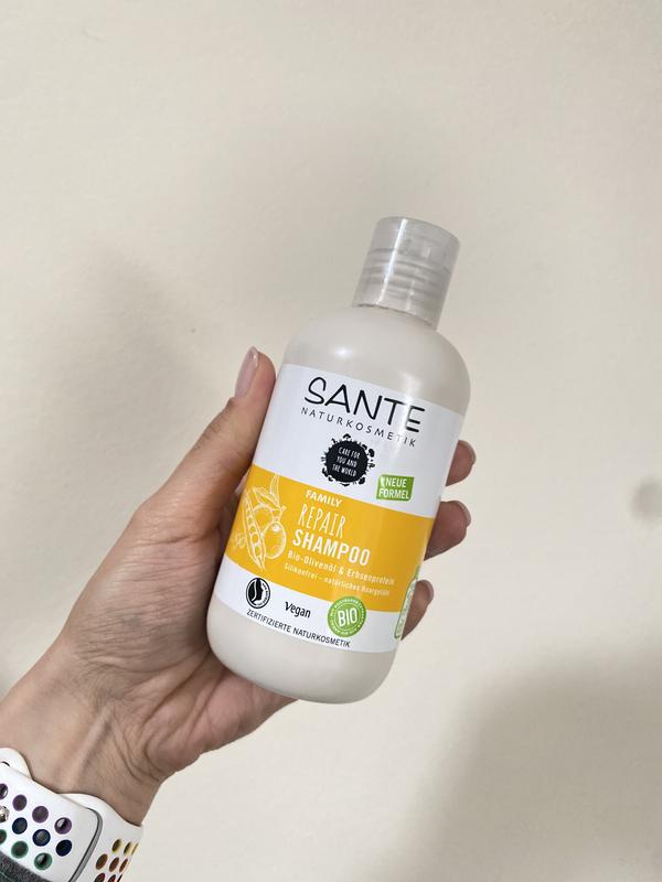 Repair Shampoo SANTE Erbsenprotein Naturkosmetik | & Bio-Olivenöl