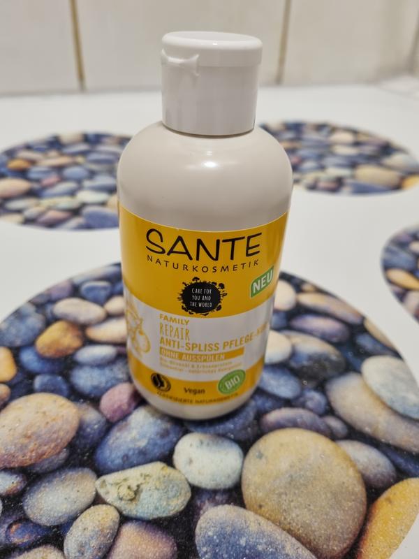 Naturkosmetik SANTE & Erbsenprotein Anti-Spliss Repair Pflege-Kur Bio-Olivenöl |