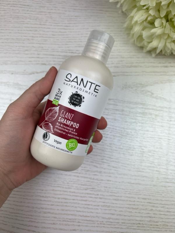 Glanz Shampoo Bio-Birkenblatt & pflanzliches Protein | SANTE Naturkosmetik | Haarshampoos