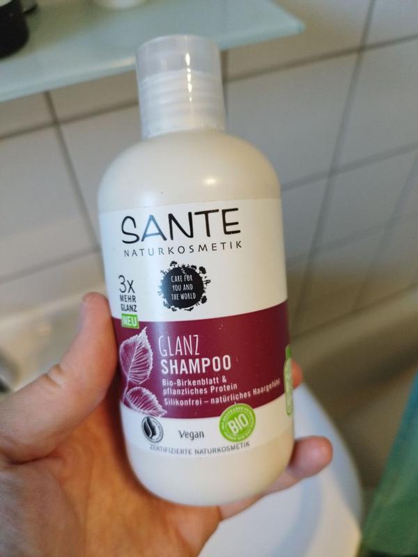 Naturkosmetik Bio-Birkenblatt Protein | SANTE & pflanzliches Shampoo Glanz