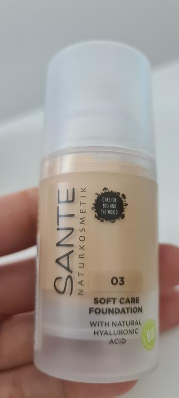 Soft Care Foundation 01 Warm Linen | SANTE Natural Cosmetics