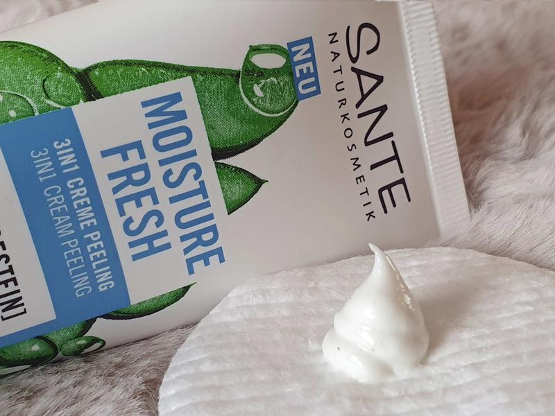 Creme Bio-Aloe 3in1 Bio-Avocadoöl Lavagestein, & | SANTE Moisture mit Peeling Naturkosmetik Vera Fresh