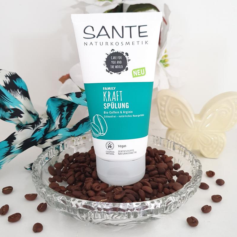 Naturkosmetik SANTE Bio-Coffein | Kraft & Spülung Arginin