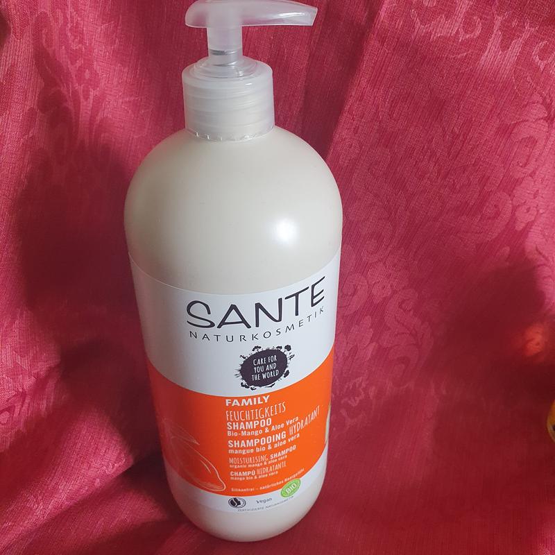Feuchtigkeits Shampoo Bio-Mango & Aloe Vera | SANTE Naturkosmetik