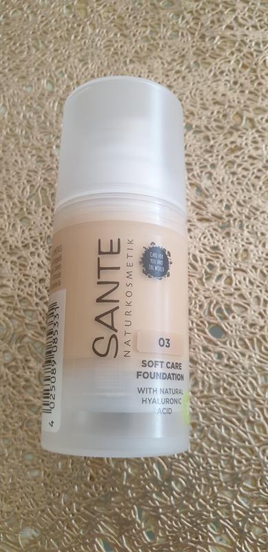 Soft Care Foundation 01 Warm Linen | SANTE Natural Cosmetics