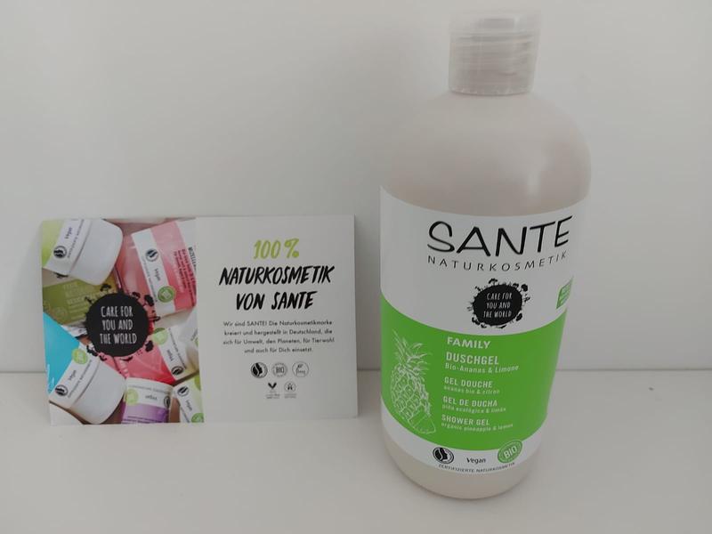 SANTE & Limone Duschgel Naturkosmetik Bio-Ananas |