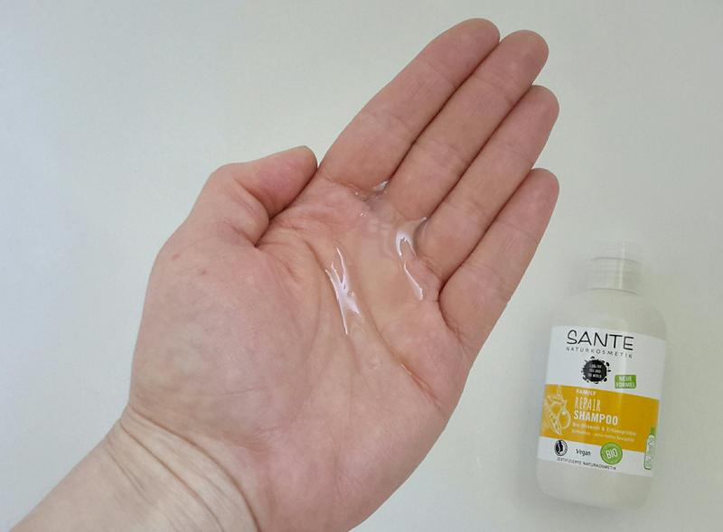 Repair Shampoo Bio-Olivenöl & Erbsenprotein SANTE Naturkosmetik 