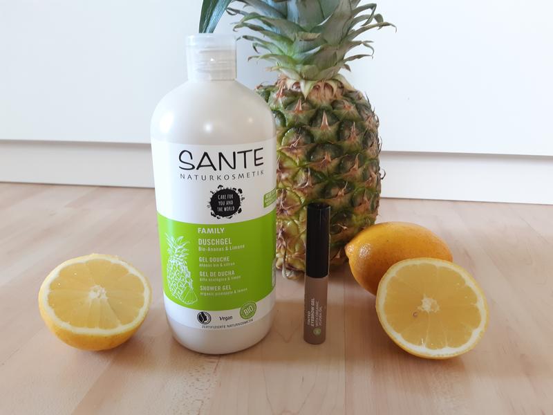 Duschgel Bio-Ananas Limone | SANTE Naturkosmetik 