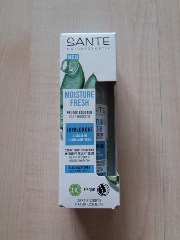 SANTE Naturkosmetik | Booster Fresh Vera mit Bio-Aloe Moisture & Hyaluron, Pflege Squalan