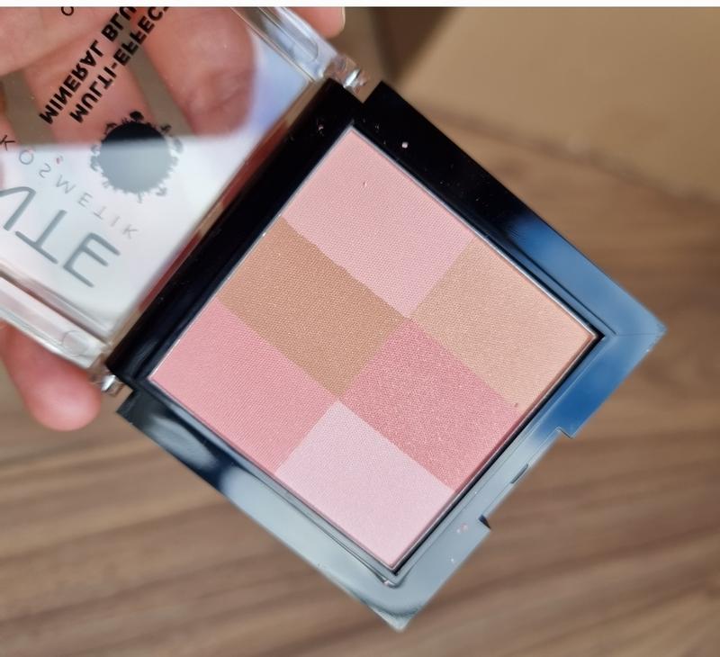 SANTE Naturkosmetik Multi Effect Beauty Blush 01 Coral – 6-in-1 Rouge Mit Bio-Extrakten, 8 G