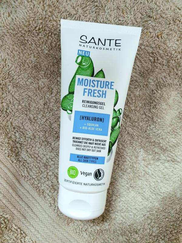 | SANTE Bio-Aloe & Naturkosmetik Squalan Hyaluron, Reinigungsgel Vera Moisture mit Fresh