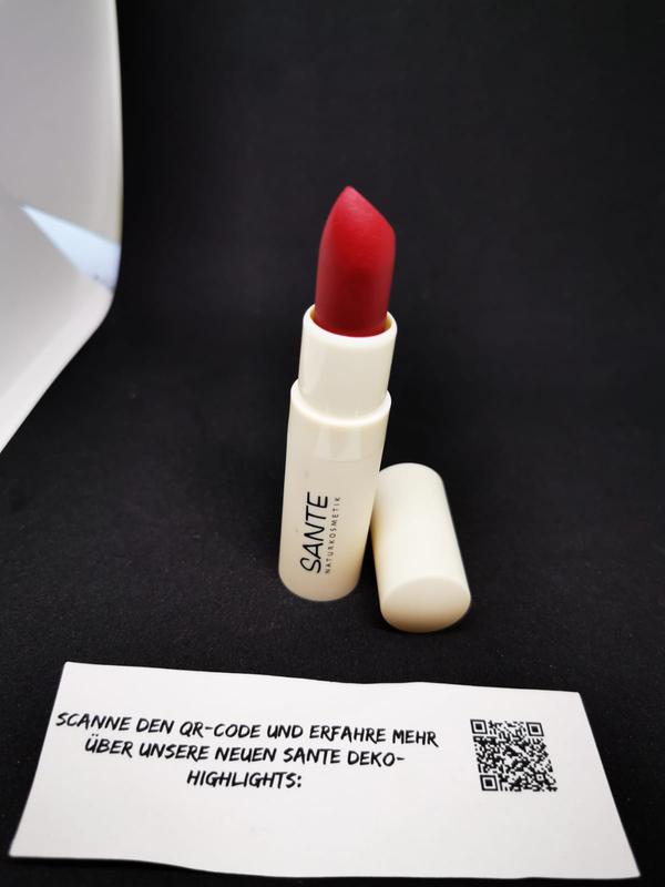 Moisture Natural Cosmetics SANTE Primrose Sheer Lipstick 02 |