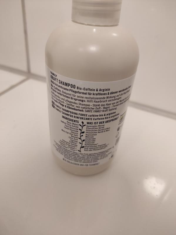 Naturkosmetik Shampoo Arginin SANTE Kraft Bio-Coffein | &