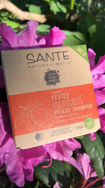 Vera Feuchtigkeits Bio-Mango Festes & Naturkosmetik Pflege-Shampoo Aloe | SANTE