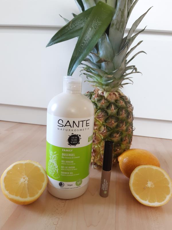 fein Duschgel Bio-Ananas Naturkosmetik Limone & SANTE 