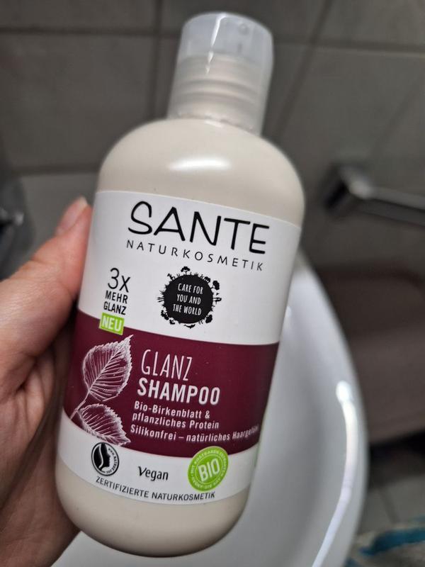 & Glanz pflanzliches Shampoo SANTE Protein Naturkosmetik Bio-Birkenblatt |