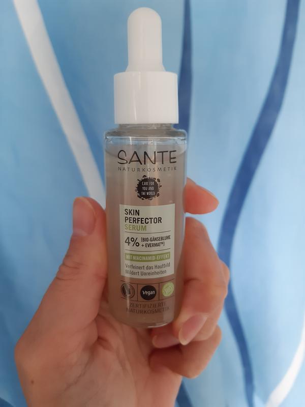 Pore Control Perfector Serum mit Bio-Gänseblume, Evermat & Glycerin | SANTE  Naturkosmetik