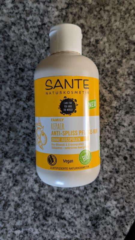 Repair SANTE Anti-Spliss Erbsenprotein & Naturkosmetik Bio-Olivenöl Pflege-Kur |