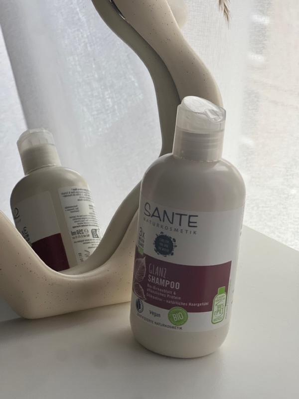 Glanz Shampoo Bio-Birkenblatt & pflanzliches | Naturkosmetik Protein SANTE