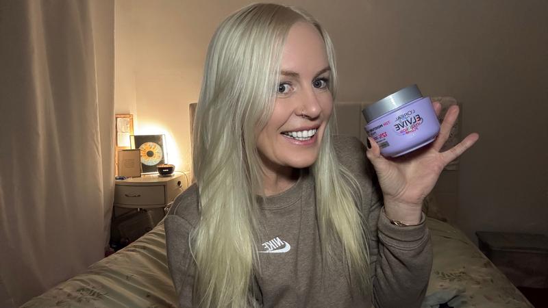 Soft, silky hair after L’Oreal mask